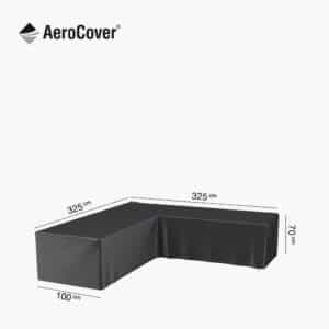 Pacific Lifestyle Lounge Set Aerocover L-Shape 325 x 325 x 100 x 70