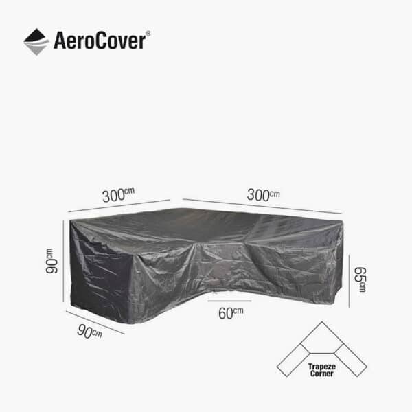 Pacific Lifestyle Lounge Set Aerocover Trapeeze 300x300x90x65x90cm