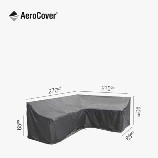 Pacific Lifestyle Lounge Set Aerocover Long Left Cover 270x210x85x65x90cm