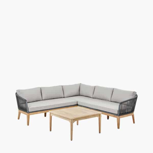 Pacific Lifestyle Honolulu Corner Set Grey