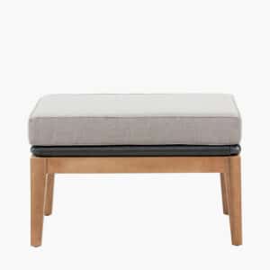 Pacific Lifestyle Honolulu Footstool Grey