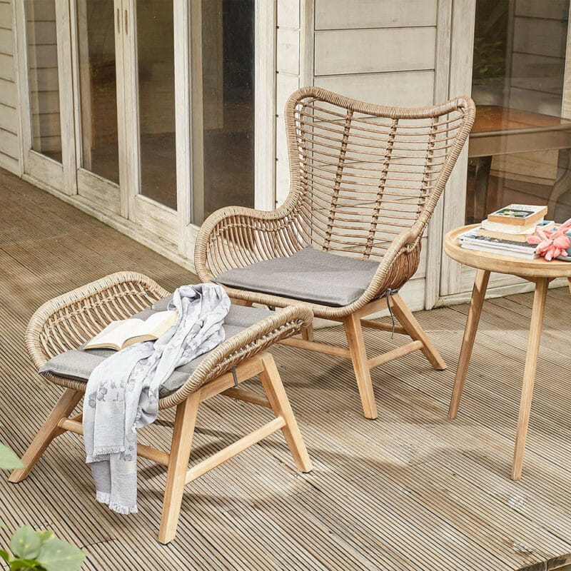 Pacific Lifestyle Aurora Set ( Chair and Hocker )