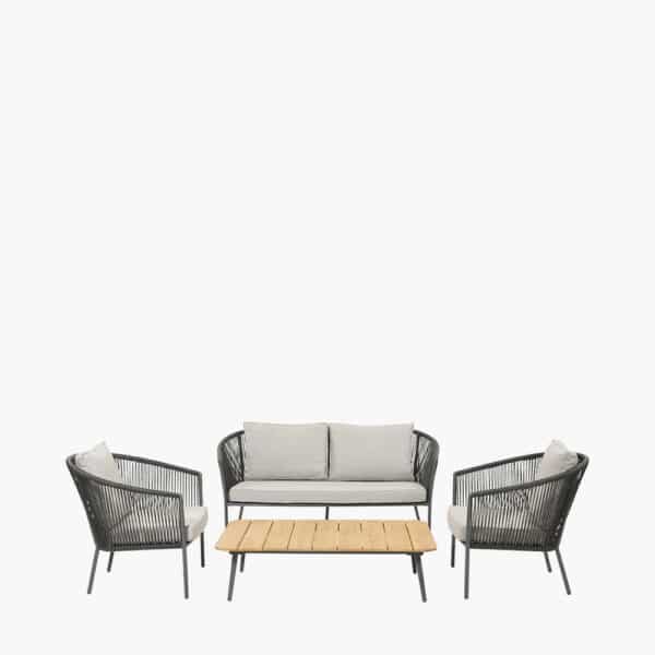 Pacific Lifestyle Reims Lounge Set Grey