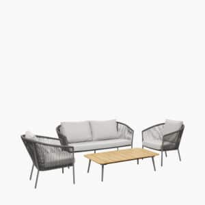 Pacific Lifestyle Reims Lounge Set Grey