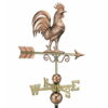 Espira Bantam Rooster Farmhouse Copper Weathervane