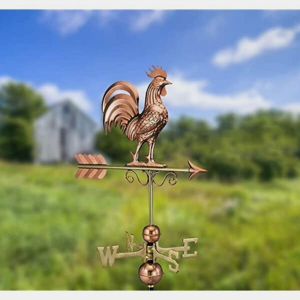 Espira Bantam Rooster Farmhouse Copper Weathervane