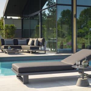 LIFE Fitz Roy Sun Lounger lava