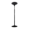 Tepro Adjustable 2kW Black Electric Patio Heater with Quartz element