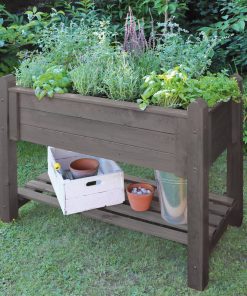 Promex Medium Raised Garden Herb Bed Planter