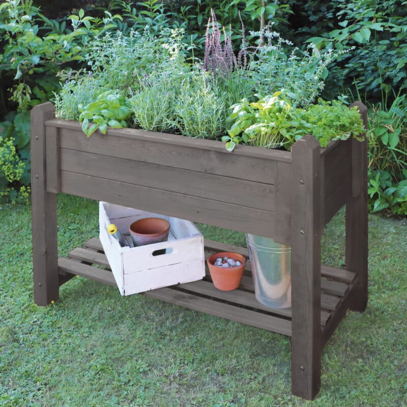 Promex Medium Raised Garden Herb Bed Planter