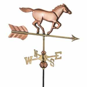 Espira Horse Cottage Copper Weathervane