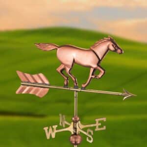 Espira Horse Cottage Copper Weathervane