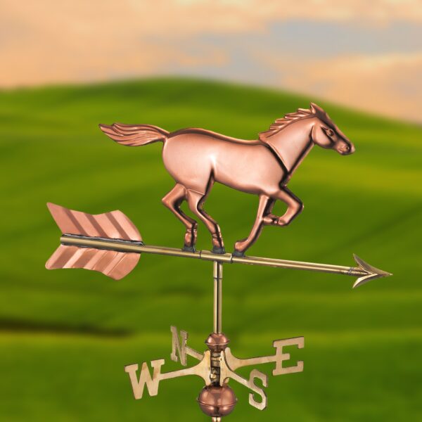 Espira Horse Cottage Copper Weathervane