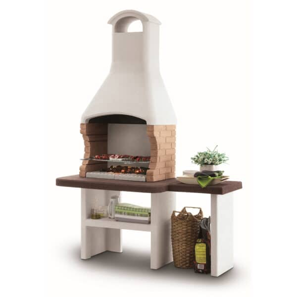 Palazzetti Jesolo 2 Masonry BBQ with Side Table