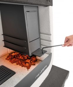 Palazzetti Masonry BBQ Giardino UP – With Wood Brazier and Large Cooking Grill
