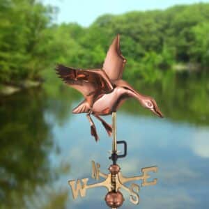 Espira Landing Duck Cottage Copper Weathervane