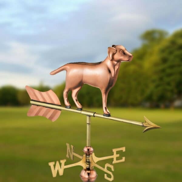 Espira Labrador Cottage Copper Weathervane