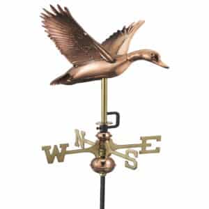 Espira Flying Duck Cottage Copper Weathervane