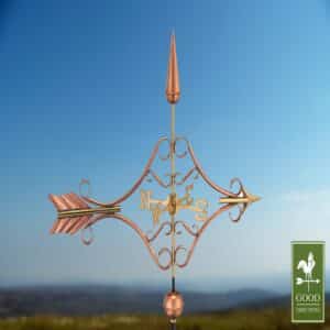 Espira Victorian Arrow Farmhouse Copper Weathervane