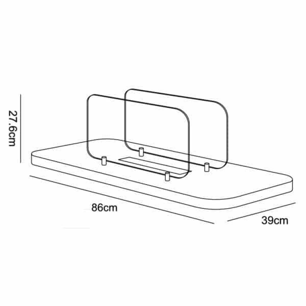 TecnoAir Rialto Bioethanol Eco Table Fireplace