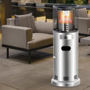 Callow Inferno Stainless Steel 7.3kW Gas Patio Heater