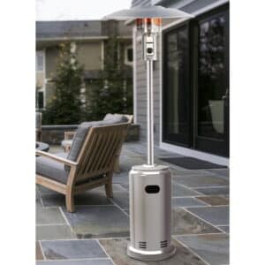 Callow County Stainless Steel 8.8kW Gas Patio Heater