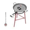 Original Paella Cooking Set with 60cm Polished Steel Paella Pan