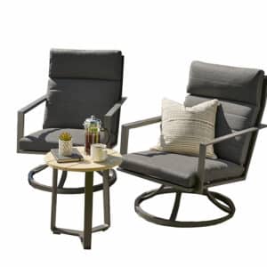 LIFE Maroon Lounge Bistro Set