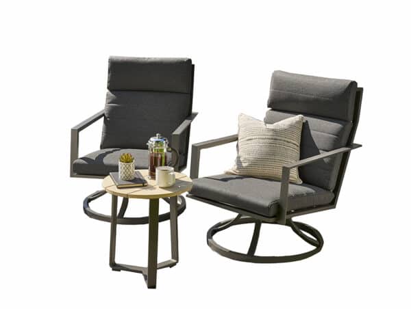 LIFE Maroon Lounge Bistro Set