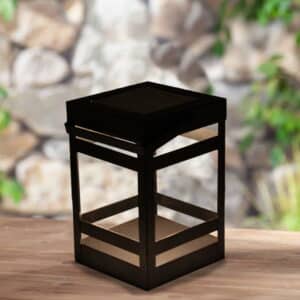 Callow Outdoor Garden Solar Square LED Lantern