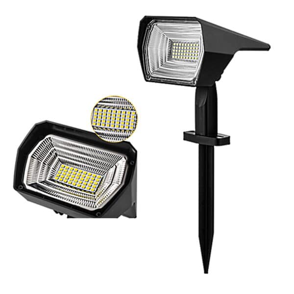 Callow Solar LED Garden Spotlight - PACK of 2