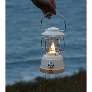 WildLand Moon Rock White 8W Portable Rechargeable LED Lantern