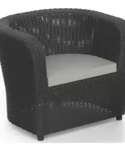 Shaf NOVA Set Comfort Tete A Tete with Storage in Anthracite