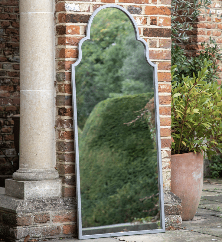 GLS Floridan Outdoor Mirror Vintage Grey