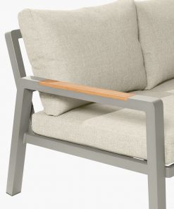 Pacific Lifestyle Stockholm Limestone Outdoor Corner Seating Set