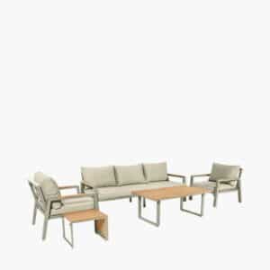 Pacific Lifestyle Stockholm Limestone Outdoor Seating Set