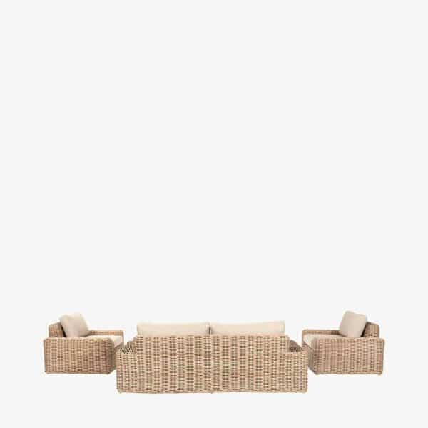 Pacific Lifestyle Como Natural Antique Outdoor Seating Set