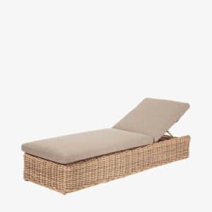 Pacific Lifestyle Garda Natural Antique Outdoor Sunlounger