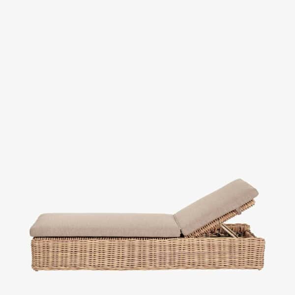 Pacific Lifestyle Garda Natural Antique Outdoor Sunlounger