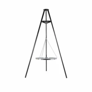 La Hacienda Steel Tripod With Hanging Grill