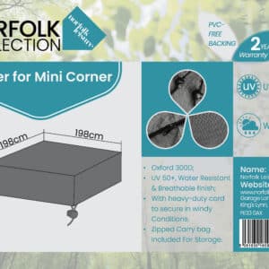 Norfolk Leisure Beeston Mini Corner Cover