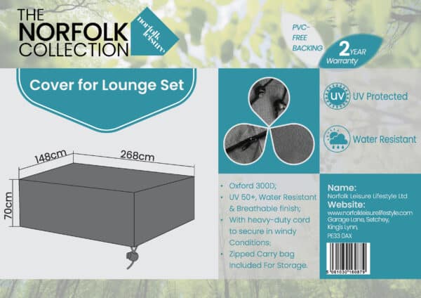 Norfolk Leisure Beeston Sofa Set Cover