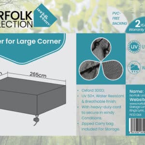 Norfolk Leisure Bellmount Large Corner Cover