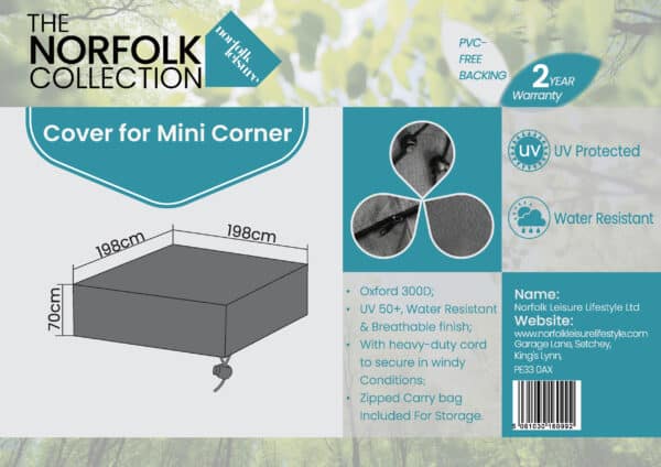 Norfolk Leisure Bellmount Mini Corner Cover