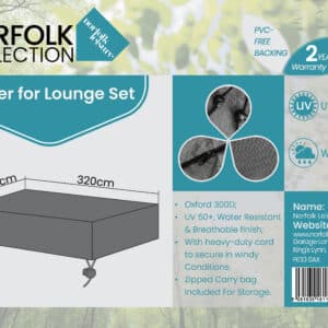 Norfolk Leisure Melford 3 Seater Sofa Cover