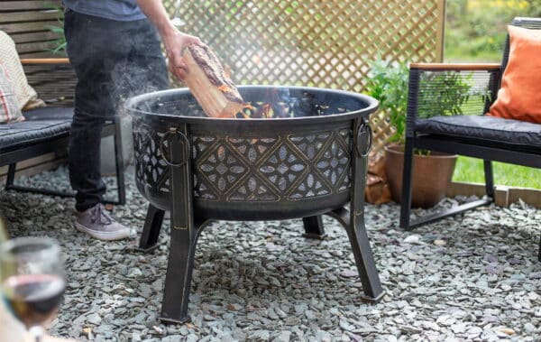 La Hacienda Moresque Firepit