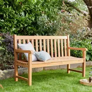 Kingston 120cm Bench in Mahogany