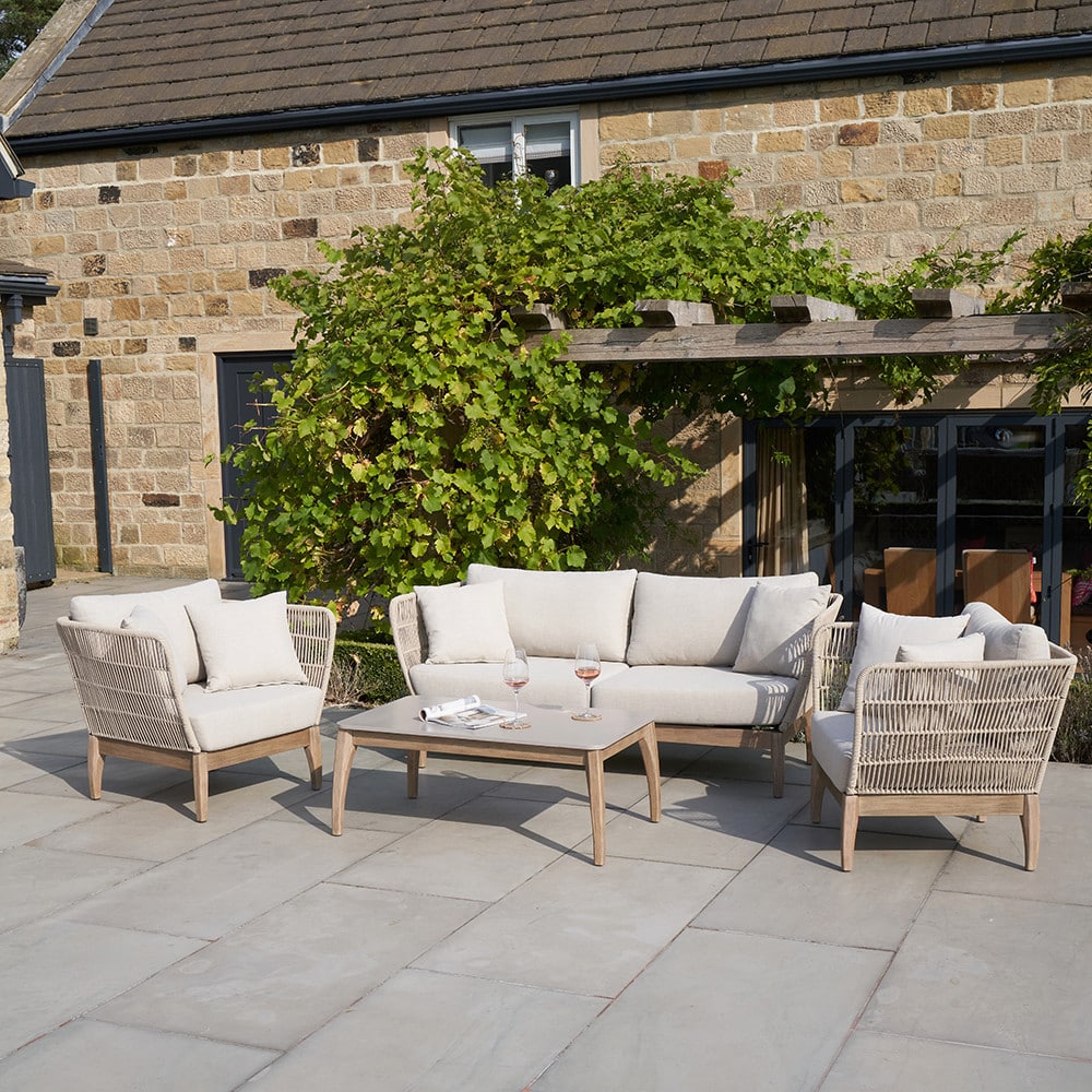 Pacific Lifestyle Moeven Outdoor Seating Set