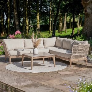 Pacific Lifestyle Moeven Outdoor Corner Seating Set